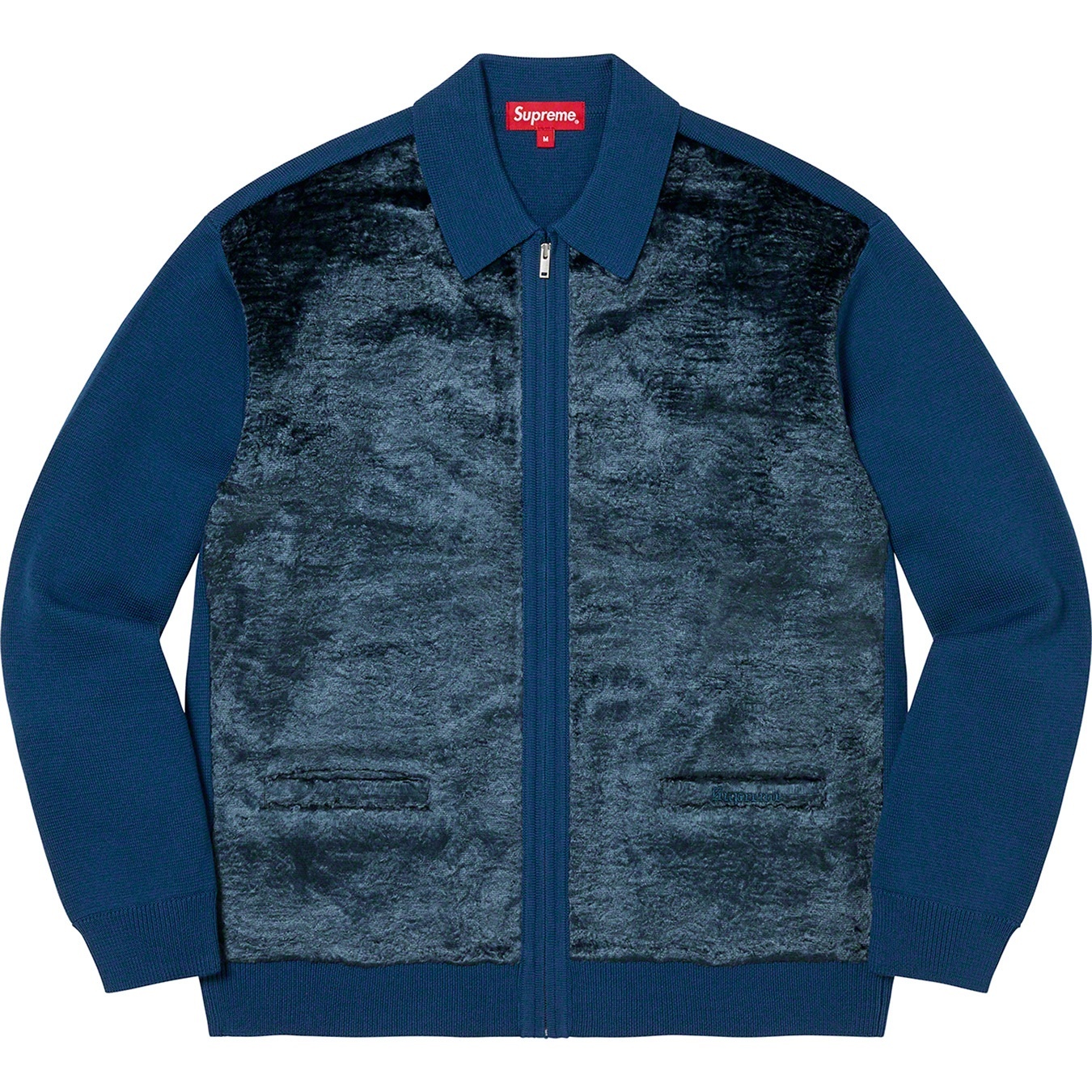 Faux Fur Zip Up Cardigan view 8
